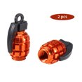 thumbnail image 4 of Irfora 2 Unids Tapas de Válvulas de Bicicleta Tapas de Válvulas de Aire Cubiertas de Polvo de Válvulas de Neumáticos para MTB Bicicleta de Carretera Motos Accesorios Irfora Tapa de válvula, 4 of 7