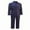 Navy, variant on Wyobmus Men's Jumpsuits Solide Color Long Sleeve Jumpsuit Loose Fit Mackle Pockets Zipper Lapel Coveralls Navy