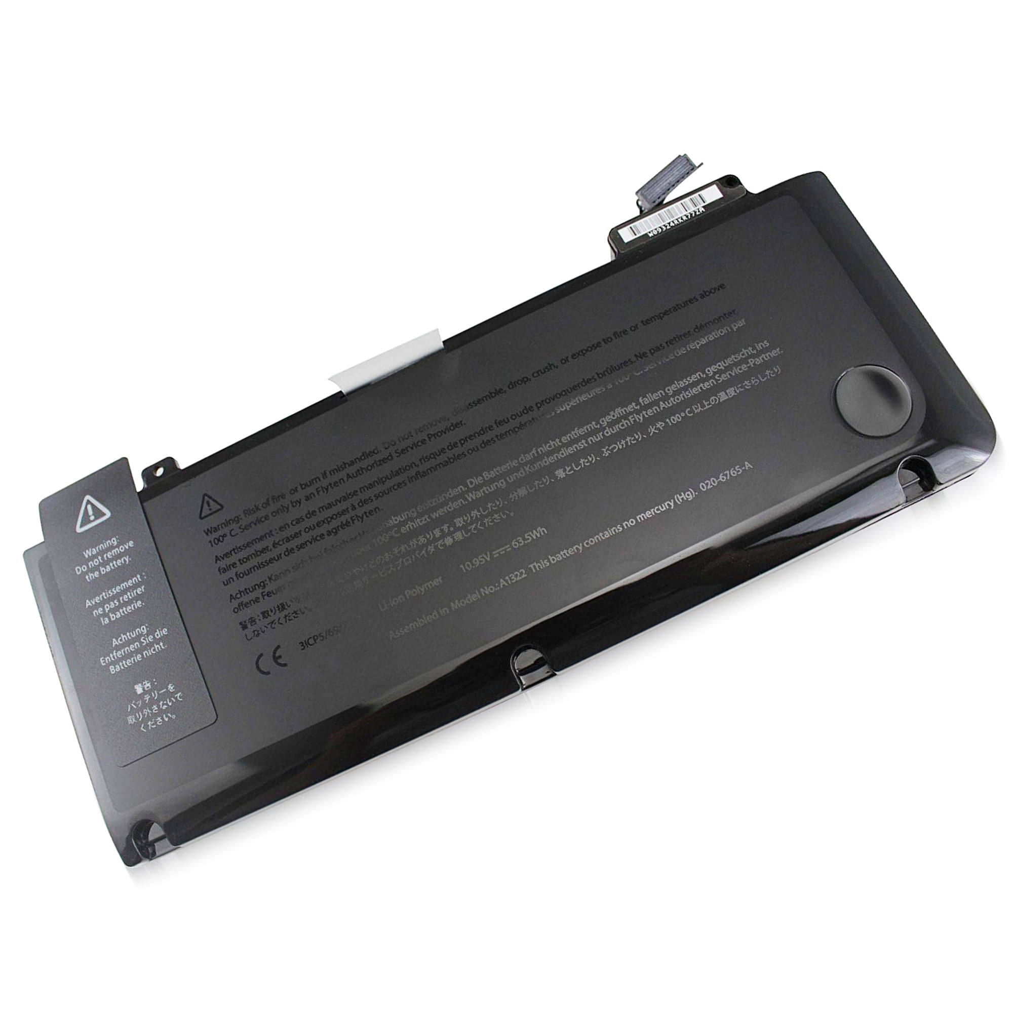 EBK 6-cell Battery for Mac Book Pro 13 inch A1278 (Mid 2012 Version), MacBookPro9,2 Laptop Battery - Walmart.com