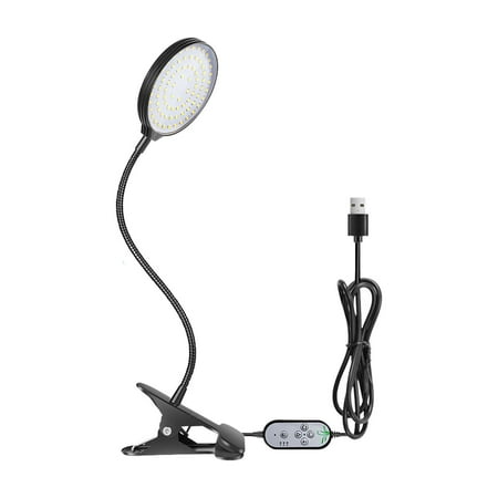 

MEGAWHEELS Plant Grow Lights Indoor Clamp On-Full Spectrum Plant Growing Light-Plant Lights for Indoor Growing Single-head Gooseneck 30W with Red Blue LEDs for Succulents Orchids