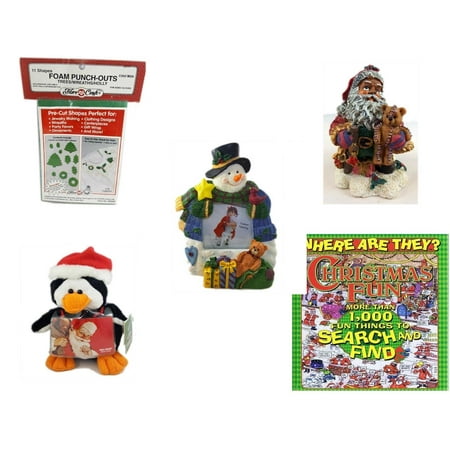 Christmas Fun Gift Bundle Shapes Foam Punch Outs Trees Christmas Fun Gift Bundle Shapes Foam Punch Outs Trees