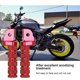 thumbnail image 4 of Motorcycle Front Foot Peg Rest CNC Aluminum Modification for YAMAHA MT?03 MT?07 MT?09 MT?10 MT?25Red, 4 of 5