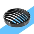 thumbnail image 1 of Cubierta negra de aluminio para parrilla de faro de motocicleta, 5 3/4 pulgadas, para XL 883 1200, 1 of 8