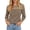 Coffee, variant on Women's Pullover Sweater Striped Crewneck Knit Fall Winter Slim Fit Lightweight Tops Loose Casual Sweaters