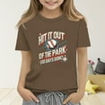 thumbnail image 2 of HIPYLO Little Girls Tops Tween Tops 12-14 Girls Trendy Baby Clothes for Girls 2t Tshirts Boys Size Large Shirts White Undershirts Boys Kids Red Shirt 2t Shirts Boys Shirts 10-12 Girls Green Shirt, 2 of 7