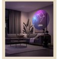 thumbnail image 4 of Fiudx Luz de Proyección de Estrellas, Efecto Nebulosa Romántico, Carga Usb, Base Magnética, Incluye 15 Tiras de Luz, Ideal para Dormitorio, Regalo Ideal, Potencia de 3 W, Ángulo Ajustable de 90°., 4 of 6