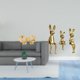 thumbnail image 2 of Tirador De Latón Con Forma De Lazo Para Muebles, Cajón De Cocina, Armario, Cómoda, Baño, Figura De Conejito, Estatua, Escritorio, Centro De Mesa, Adorno, Escultura De Animal, Decoración De, 2 of 8