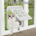 thumbnail image 4 of Pet Screen Door, Bite Proof Easy Access Sturdy Construction Dog Door  for Home White, 4 of 7