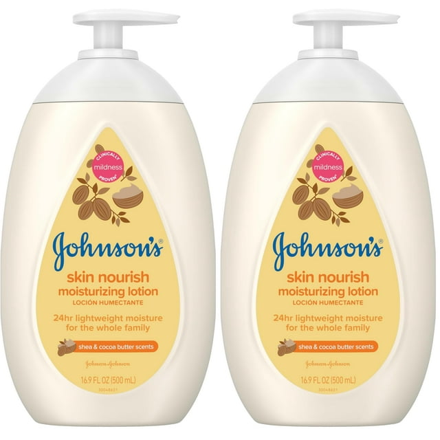 Loción para bebé Johnson's Skin Nourish Hidratante 500 ml