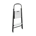 thumbnail image 4 of COSCO Two-Step Folding Steel Step Stool with Rubber Hand Grip, Black, 4 of 6