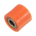 thumbnail image 3 of Uxcell 10mm Chain Roller Pulley Tensioner Wheel Guide Cylinder Type for Bike Atv Go-kart, Orange, 3 of 6