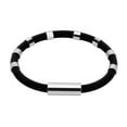 thumbnail image 2 of Hyasfey Anions Bracelet Minimalism 8-tube Negative Ion Balance Energy Wear-resistant Decorate Unisex Human Body Electrostatic Releaser Bracelet Daily Life Accessory, 2 of 7