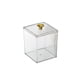 thumbnail image 1 of Cateissary Bolsa de maquillaje Estuche de almacenamiento Cajas de cosméticos Mano de obra fina Hisopo de algodón Accesorios para el hogar Tapa Almacenamiento y organización del hogar Pequeño, 1 of 6