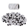 thumbnail image 1 of Anillos de Lijado de Umas, Extracción de la Cutícula de Resistencia a la Abrasión Alta Dureza 100 Piezas Pulido de Bandas de LiJado de Unas para Técnico de Unas para Salón, 1 of 7