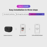 XGFHYJEH Wireless Cameras for Home Security, Indoor Outdoor Smart WiFi Security Camera, Small Mini 1080P HD Light Bulb Surveillance Camera For Baby/Pet/Nanny