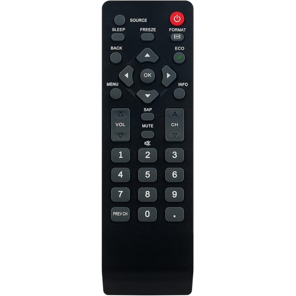 NH001UD Replaced Remote fit for Sylvania LCD LED TV LC190SL1 LC220SL1 LC320SL1