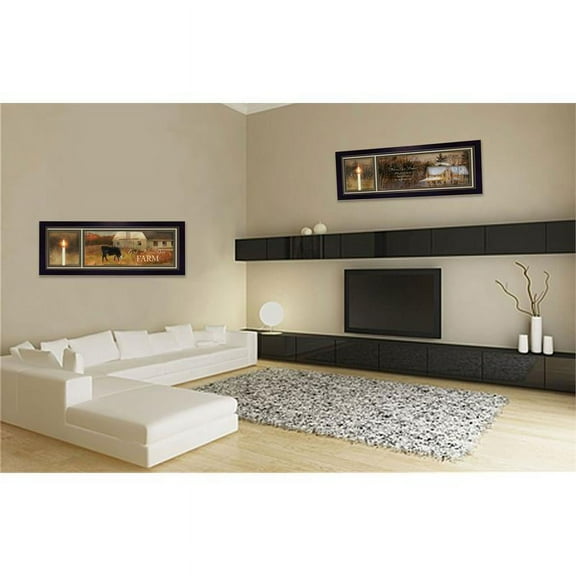 Bless Our Home Collection By RobinLee Vieira Printed Art Wood Multi-Color