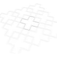 thumbnail image 6 of Ekena Millwork 23 3/8"W x 23 3/8"H x 3/8"T Large Fowler Decorative Fretwork Wall Panels in Architectural Grade PVC, 6 of 9
