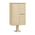 thumbnail image 5 of Salsbury Industries 13 Door Front Load 4C Horizontal Cluster Box Unit, 5 of 6