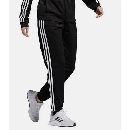 Adidas Ladies' 3-Stripes Jogger Pants Black Small