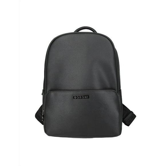 Mochila Backpack Boroni Color Negro Con Correas Ajustables