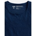 thumbnail image 2 of Weekend Academy Girls Seamless Textured Floral Top with Short Sleeves, Sizes 4-18, 2 of 3