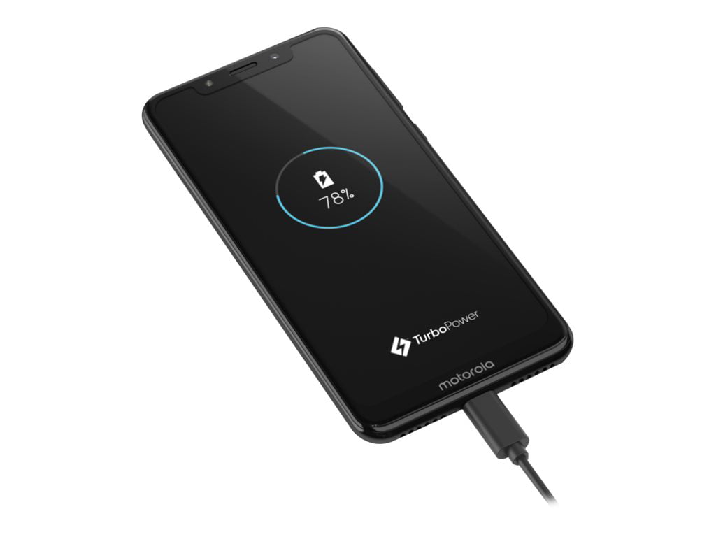 Motorola One XT1941-3 64B Unlocked GSM Dual-SIM Phone w/ Dual 13 Megapixel Camera - Black