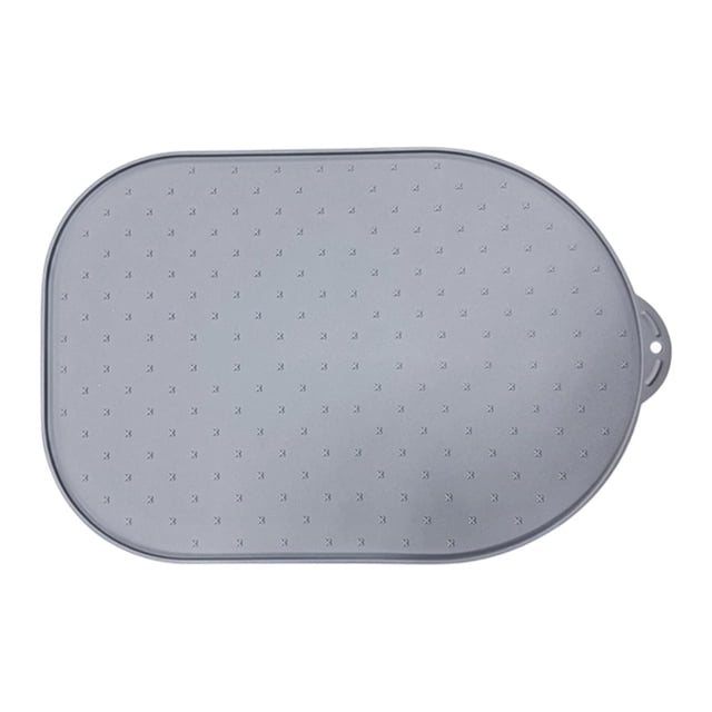 DimyFew Mixer Slider Mat Stand Mixer Mover Sliding Mat Silicone Professional Washable Nonslip Slider Pad Kitchen Countertop Protection Suitable for baking restaurants dining room shop home Gray