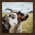 thumbnail image 4 of 25x36 Slim Profile Brown Picture Frame - UV Acrylic, Foam Board Backing, Hanging Hardware, 4 of 8