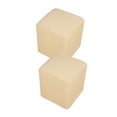 thumbnail image 1 of 2x Housse Extensible pour Repose-Pieds Rectangulaire Housse de Pouf Haute Élasticité Beige, 1 of 3