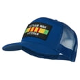 thumbnail image 2 of Vietnam War Veteran Patched Mesh Cap - Royal OSFM, 2 of 5