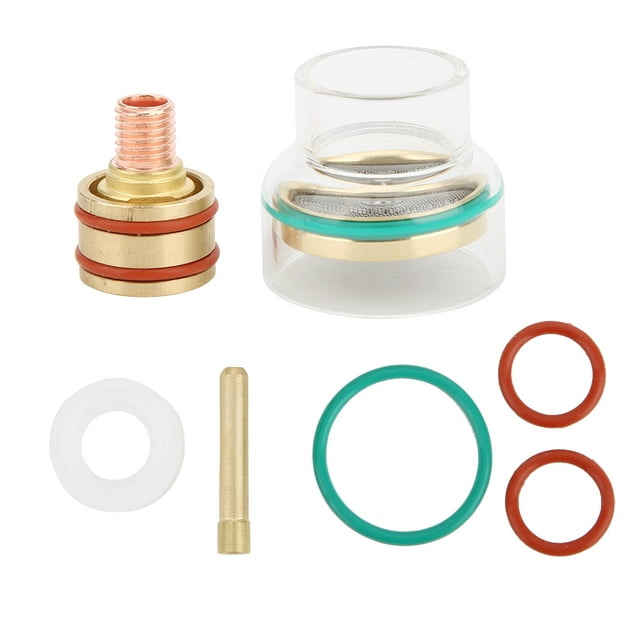 Wide Vision Professional Design TIG Welding Kit, Comfort TIG Collet, Torch Accessories For TIG Welding 1.6mm,2.4mm,3.2mm