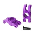 thumbnail image 3 of guohui 2 Pieces 1/14 RC Car Rear Axle Seat Replacement Part for 14211 Crawler Model Purple, 3 of 9