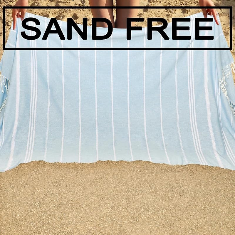 Beach Towel 2 Pack,Sand Free Beach Towels Oversized 39 x 72,Turkish Beach Towel Quick Dry Towel,Lightweight Pool Towels for Adults Travel Towel,Cool Beach Essentials Super Absorbent Towels