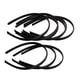 thumbnail image 2 of Diademas de Plástico Hugo para el cabello 10 piezas negro, 2 of 10