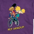 thumbnail image 2 of Hey Arnold! - Arnold and Gerald on Bike - Men's Short Sleeve Graphic T-Shirt, 2 of 4