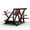 S6-Red, variant on Mikolo Linear Row Machine, Back Workout Machine for Home Gym, Plate-Loaded Back Machine with Linear Bearing, Back Row Machine LAT Training Equipment SR06 Ultra