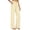 A1 Beige, variant on SAHFX Womens Linen Pants High Waist Trousers Beach Vacation Clothes Lounge Trousers Cotton Gauze Pants for Women Straight Leg Pants Comfortable Pants Baggy Trousers