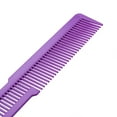 thumbnail image 2 of Peine Recortador Pelo para Salón Peluquería Cortadora Antiestática Fibra Carbono Corte Dientes Anchos, 2 of 7