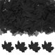 thumbnail image 1 of Paquete de 100 hojas de arce artificiales, hojas falsas de otoño para Acción de Gracias/Boda/Fiestas [8 cm, Negro], 1 of 7