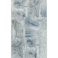 thumbnail image 2 of Unique Loom Kamala Washable Collection Area Rug - Foliage (5' 3" x 8' Rectangle Ivory Gray/Blue), 2 of 9