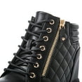thumbnail image 4 of GLOBALWIN Women's Ankle Boots Black Wedge Sneakers For Women 8M, 4 of 8