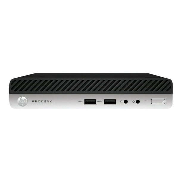 HP ProDesk 400 G3 - Mini desktop - Core i5 7500T / 2,7 GHz - RAM 8 GB - HDD 1 TB - HD Graphics 630 - Gigabit Ethernet WLAN: - Bluetooth 4.0, 802.11a/b/g/n/ac - Win 10 Pro 64-bit - monitor: none - keyboard: US - promo