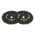 thumbnail image 3 of Juego de 2 hojas de cepillo de dientes para motosierra de 9 pulgadas x 20 dientes Bling Bling, 3 of 12