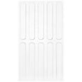 thumbnail image 1 of 2 Feuilles Transparent Porte Bouton Mur Bouclier Multifonctions Porte Poignée Protecteur de Mur, 1 of 7