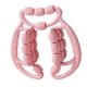 thumbnail image 3 of Rodillo de masaje para piernas. Pinzas circulares para piernas. El ejercicio aumenta la flexibilidad de los muslos. Rosa, 3 of 9