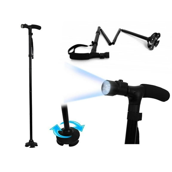 Baston AG INNOVACIONES Wonder Cane con Lampara Led y Alarma SOS