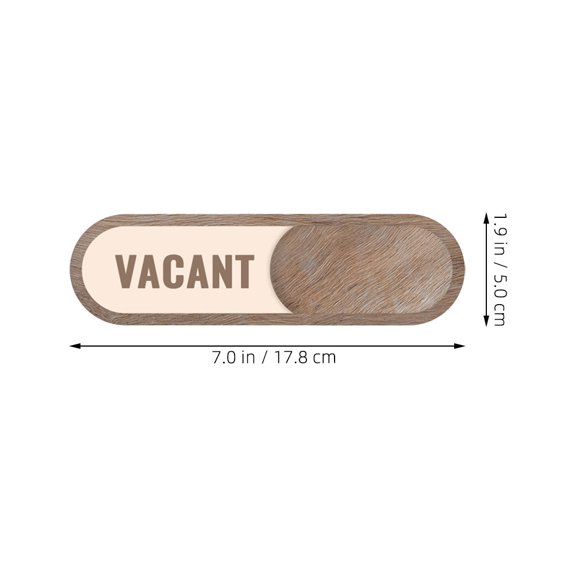 LOLIPPYY Reserved Sign Slider Privacy Indicator Signs Door Knobs Sign Bathroom Door Sign Slider Door Hanger Sign Shop Sign House Number Booking Office