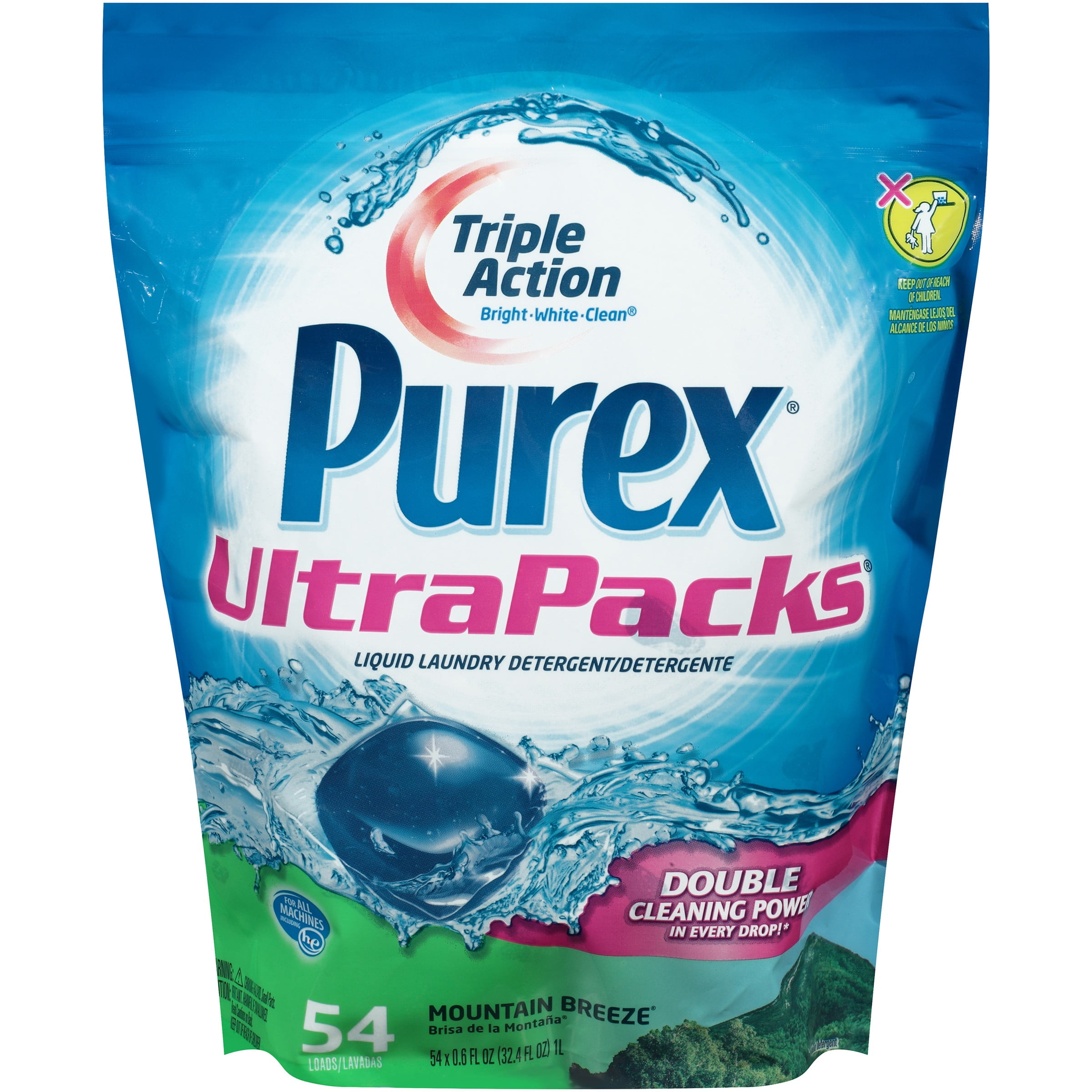 UPC 024200003494 product image for UltraPacks Mountain Breeze Liquid Laundr...