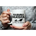 thumbnail image 3 of Hakuna Matata, It Means No Worries, Animal Kingdom Mug, 11 Oz Novelty Coffee Mug/Cup, White, 3 of 4